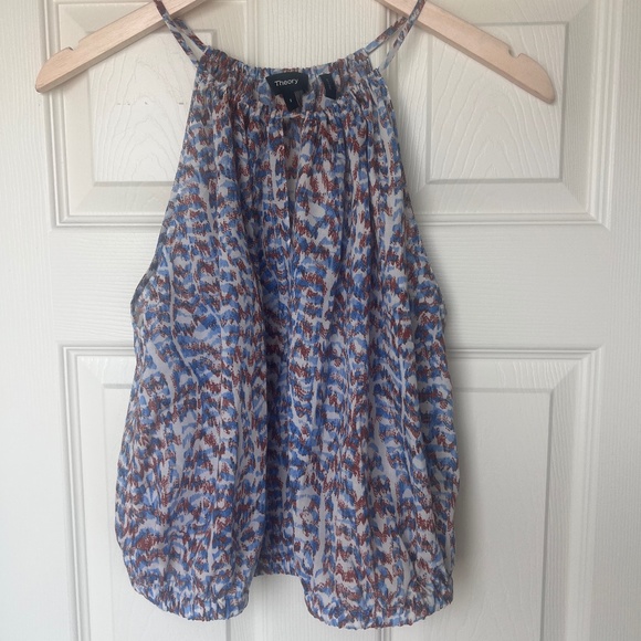 Theory Halter Top - Picture 1 of 4